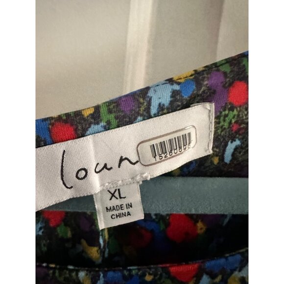 Louna Floral Sleeveless Midi Dress With Side Cut-Outs & Adjustable Ties - Multic - Picture 9 of 9